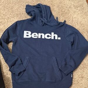 Bench Dark Blue Hoodie for Men